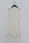 Marc le bihan round neck T -shirt 2897 white